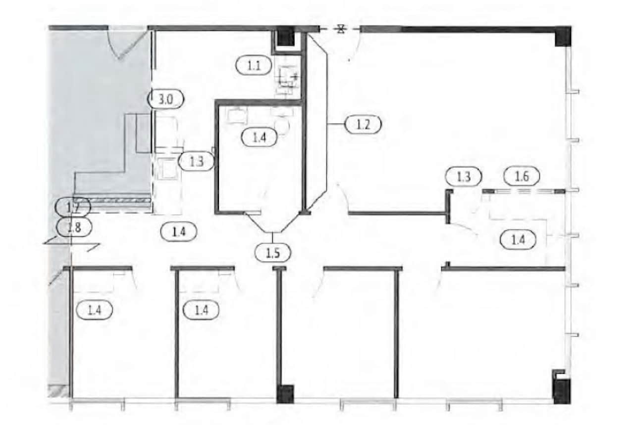 11600 Wilshire Blvd, Los Angeles, CA à louer Plan d’étage- Image 1 de 3