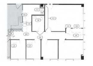 11600 Wilshire Blvd, Los Angeles, CA à louer Plan d’étage- Image 1 de 3