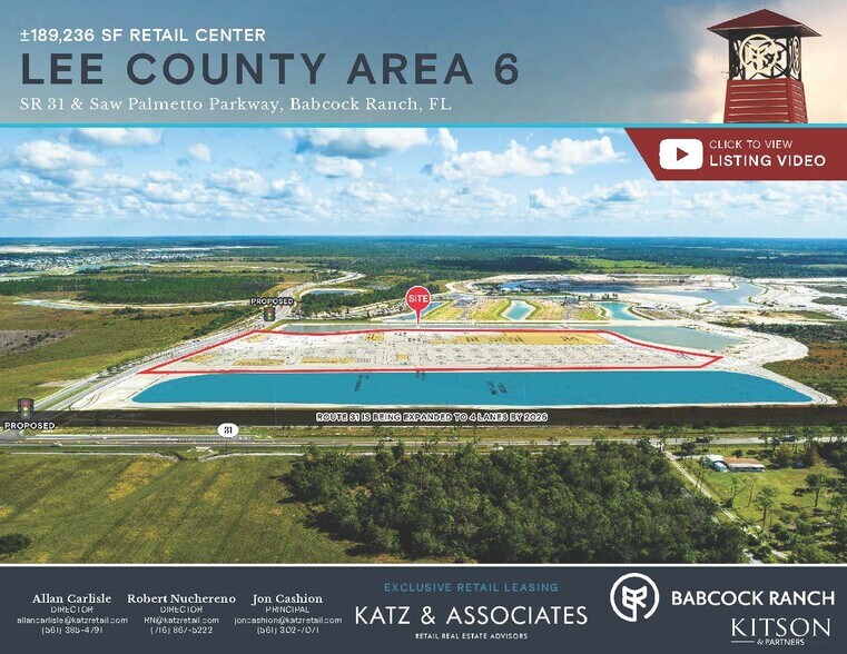 SR 31 & Palmetto Pky, Babcock Ranch, FL à louer - Photo du bâtiment - Image 1 de 2