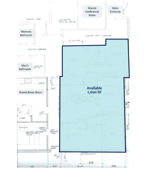 7919 Airport Rd, Middleton, WI for lease - Floor Plan - Image 2 of 3