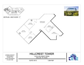 12720 Hillcrest Rd, Dallas, TX for lease Floor Plan- Image 1 of 1