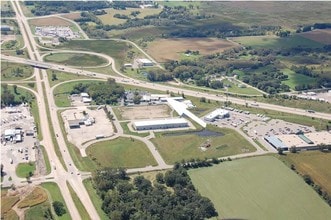 6135 N American Ln, De Forest, WI - Aerial  map view