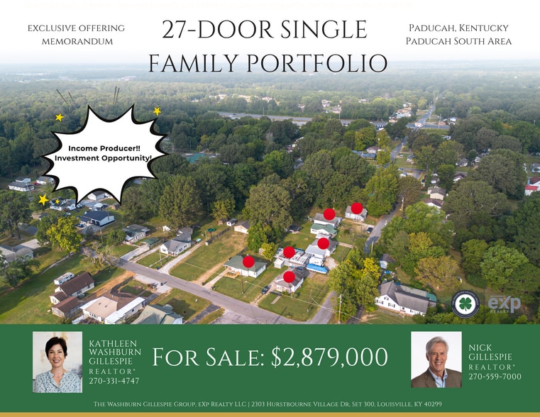 27-Door SF Portfolio, Paducah KY portefeuille de 1 propriétés à vendre sur LoopNet.ca - Photo du bâtiment - Image 1 de 14