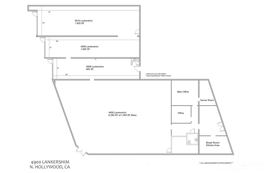 4900-4906 Lankershim Blvd, North Hollywood, CA à louer - Photo du bâtiment - Image 2 de 33