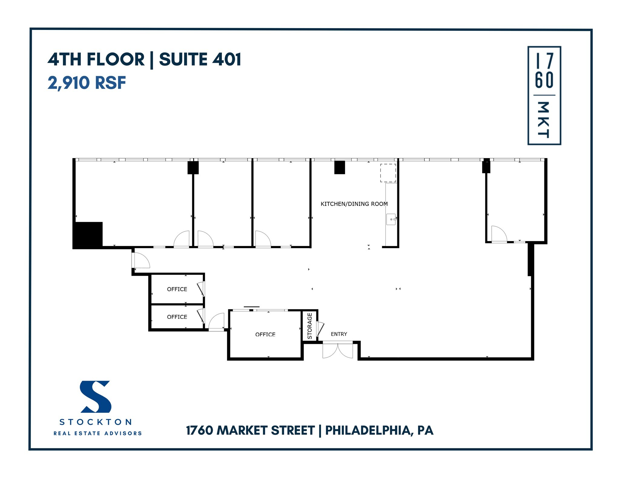 1760 Market St, Philadelphia, PA for lease Site Plan- Image 1 of 1