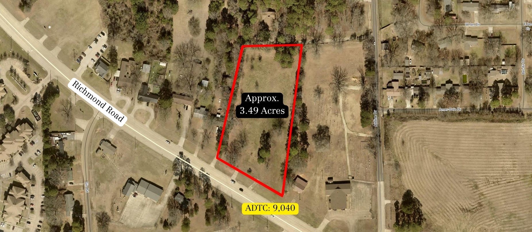 5808 Richmond Rd, Texarkana, TX à vendre Photo principale- Image 1 de 5