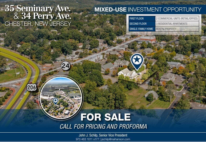 35 Seminary Ave, Chester, NJ à vendre - Photo du bâtiment - Image 3 de 7
