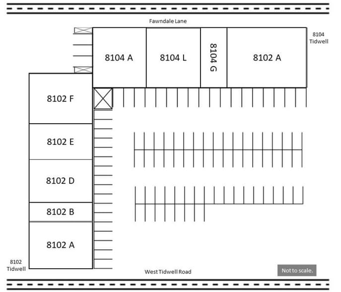 8104 W Tidwell, Houston, TX for lease - Building Photo - Image 3 of 3