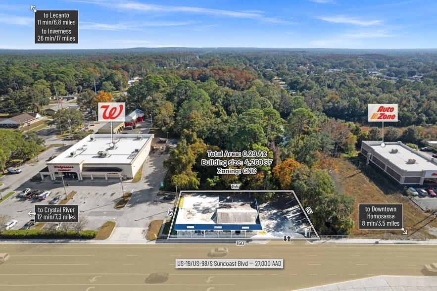 4065 S Suncoast Blvd, Homosassa, FL for sale - Building Photo - Image 2 of 26