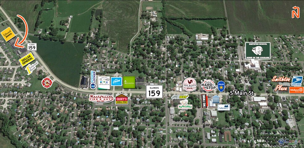 4017 State Route 159, Smithton, IL à louer - Photo du bâtiment - Image 2 de 7