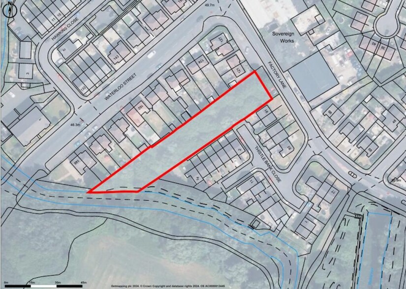 8 Thistle Bank Close, Manchester à vendre - Plan de site - Image 1 de 2