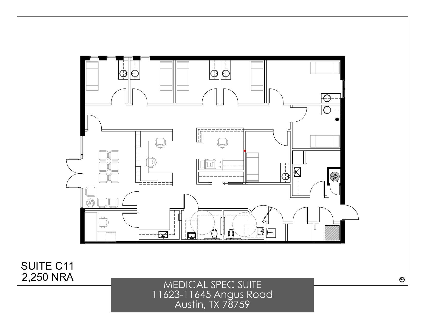 11623 Angus Rd, Austin, TX for lease Floor Plan- Image 1 of 1