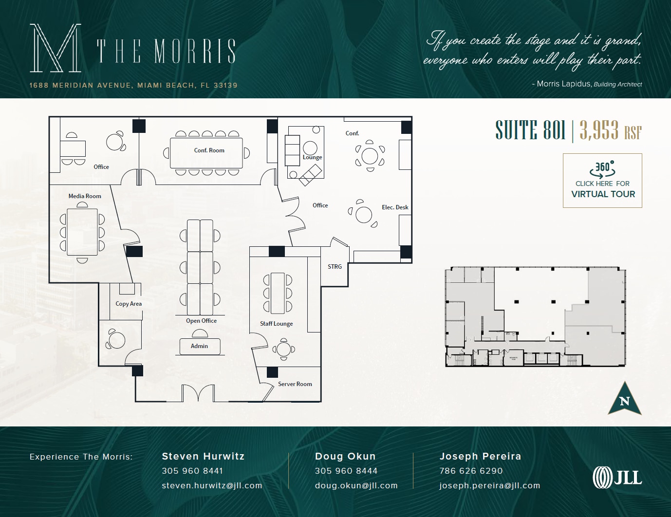 1688 Meridian Ave, Miami Beach, FL for lease Floor Plan- Image 1 of 2
