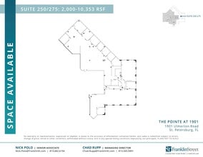 1901 Ulmerton Rd, Clearwater, FL à louer Plan d’étage- Image 1 de 1