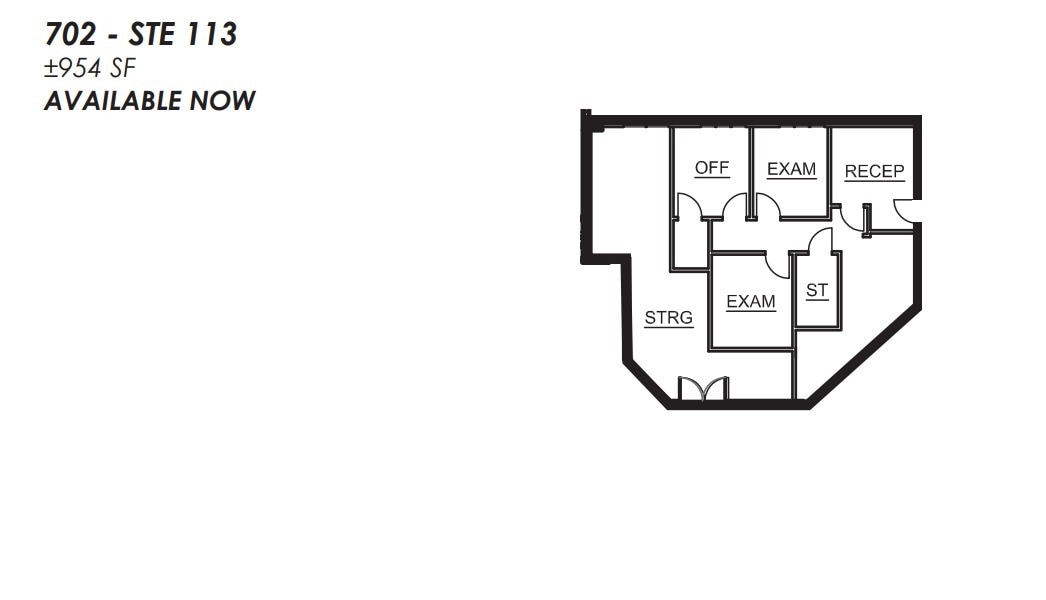 702 E Bell Rd, Phoenix, AZ for lease Floor Plan- Image 1 of 1