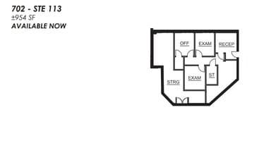 702 E Bell Rd, Phoenix, AZ for lease Floor Plan- Image 1 of 1