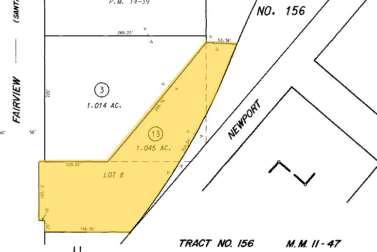 2285 Newport Blvd, Costa Mesa, CA à louer - Plan cadastral - Image 2 de 23