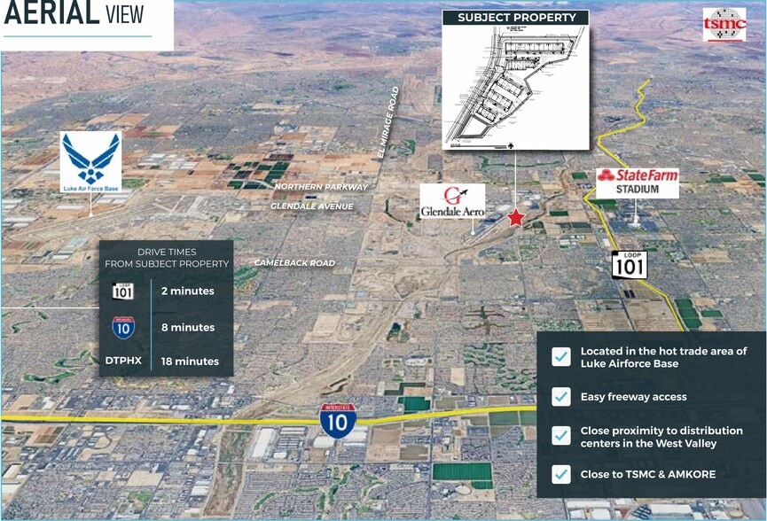 10555 W Glendale Ave, Glendale, AZ for sale - Map - Image 3 of 4