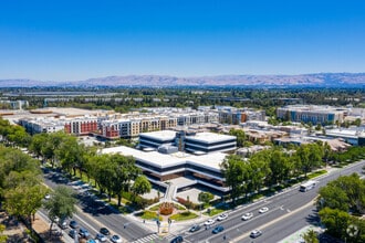 10050 N Wolfe Rd, Cupertino, CA - Aerial  map view