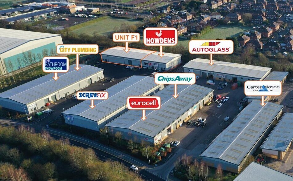 Unit F1-F3 Stanley Mattews Way, Stoke On Trent à louer - Photo du bâtiment - Image 1 de 9