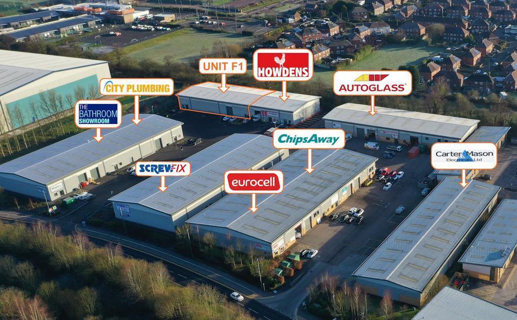 Unit F1-F3 Stanley Mattews Way, Stoke On Trent à louer Photo du bâtiment- Image 1 de 10
