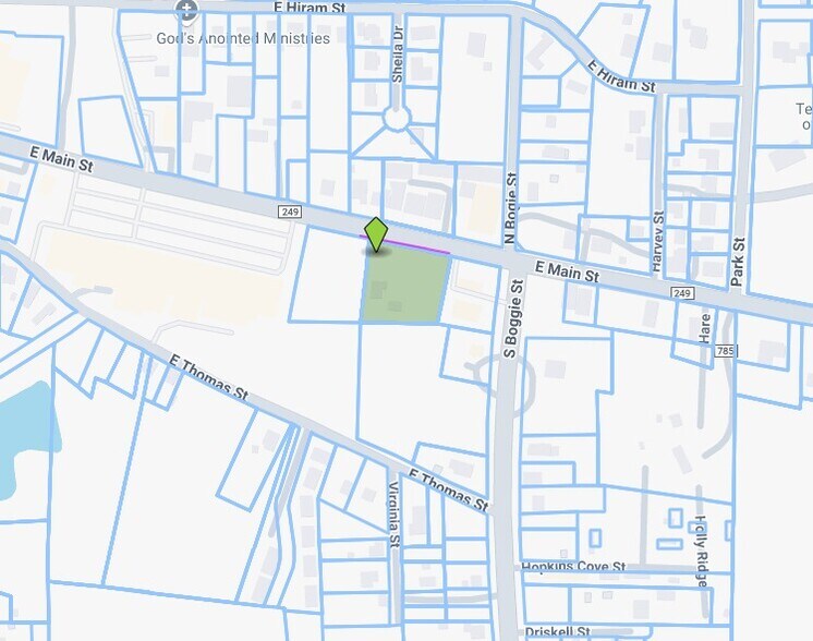 508 E Main St, Atlanta, TX à vendre - Plan cadastral - Image 2 de 2