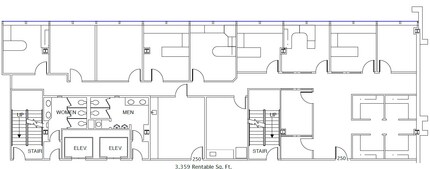 11300 N Central Expy, Dallas, TX for lease Floor Plan- Image 1 of 5