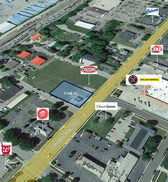 2105 W Court St, Janesville, WI à vendre - Aérien - Image 2 de 4