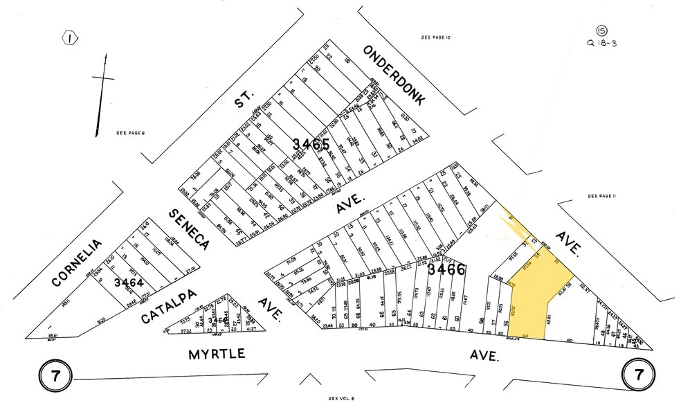 57-31-57-35 Myrtle Ave, Ridgewood, NY for lease - Plat Map - Image 2 of 4