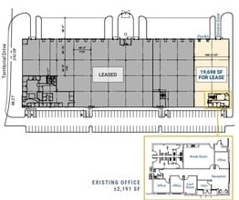 612 Territorial Dr, Bolingbrook, IL for lease Floor Plan- Image 1 of 1