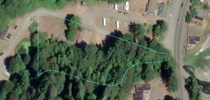 23501 N US Highway 101, Hoodsport, WA - Aerial  map view