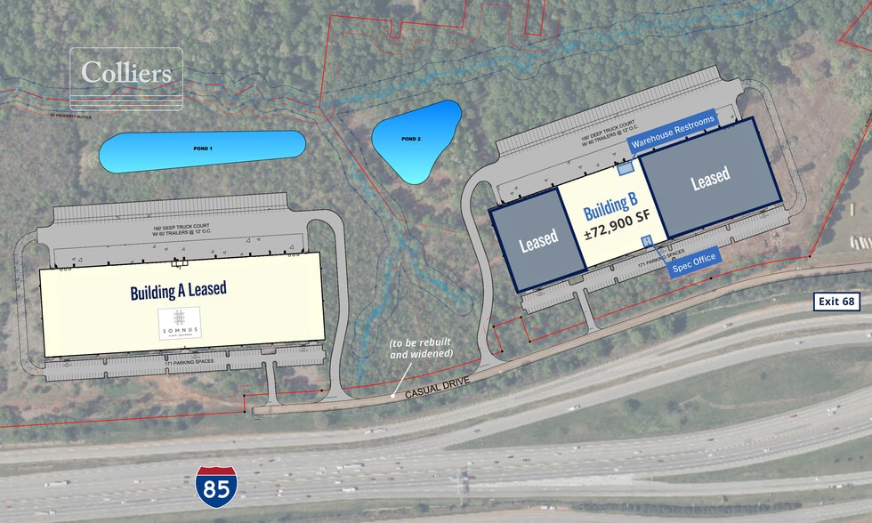 0 Casual Dr, Wellford, SC for lease - Building Photo - Image 2 of 7