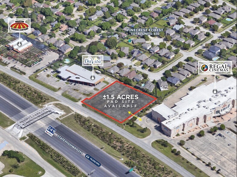 24720 State Highway 249, Tomball, TX à louer - Aérien - Image 1 de 3