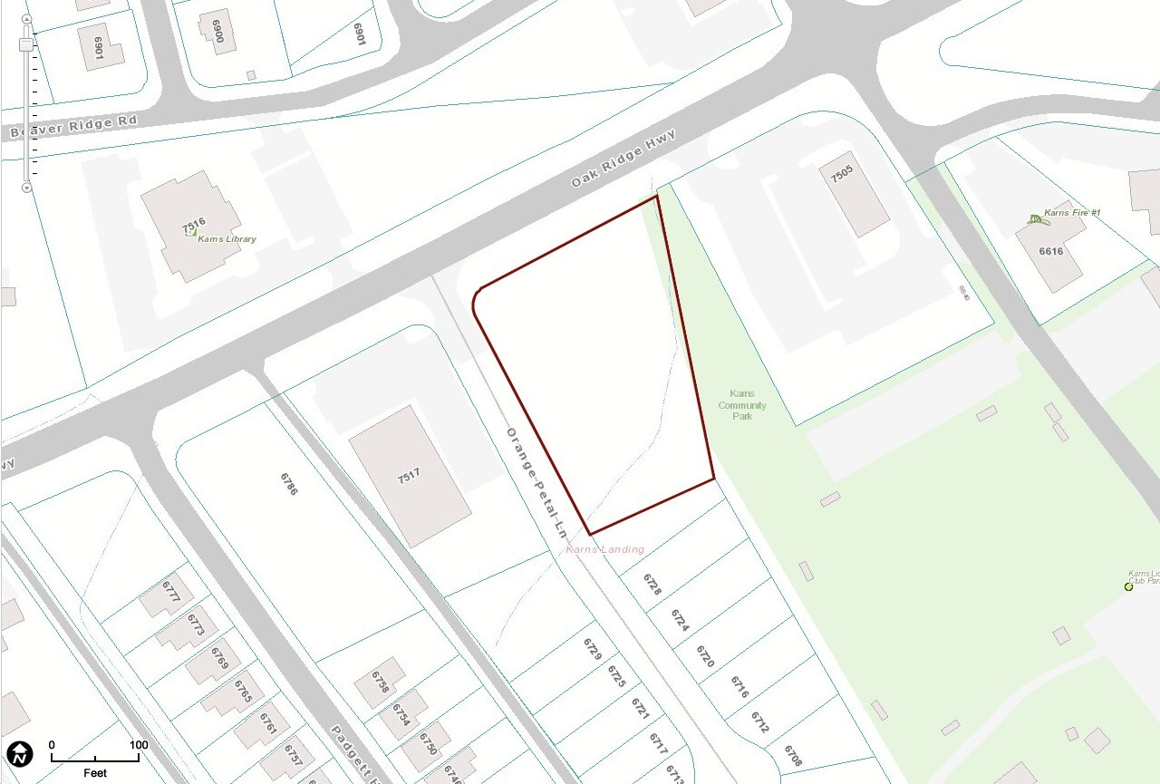 7515 7515 Oak Ridge Hwy, Knoxville, TN for sale Site Plan- Image 1 of 4