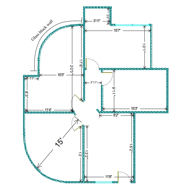515 N Cedar Ridge Dr, Duncanville, TX à louer Plan d’étage- Image 1 de 1