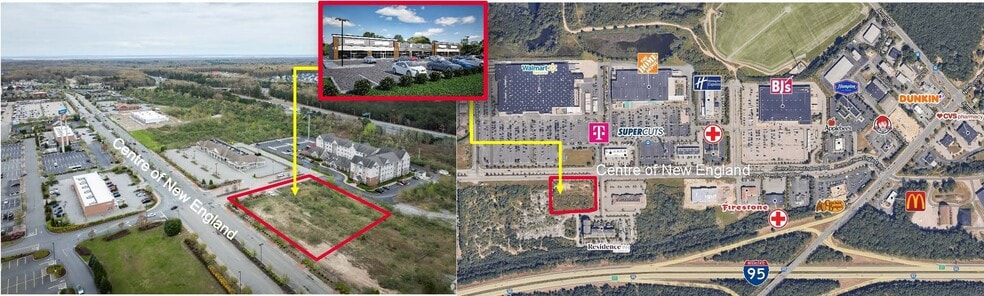 705 Centre of New England Blvd, West Greenwich, RI for lease - Aerial - Image 2 of 3