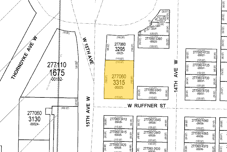 3600 15th Ave W, Seattle, WA for lease Plat Map- Image 1 of 8