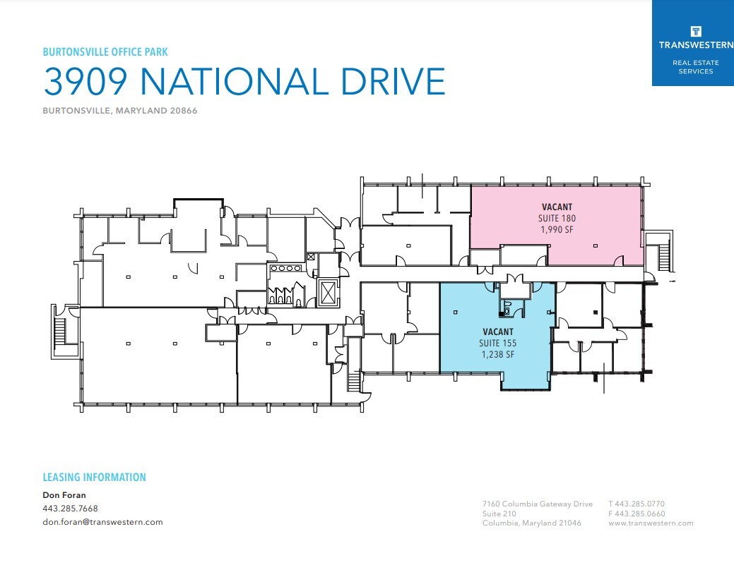 3901 National Dr, Burtonsville, MD for lease Floor Plan- Image 1 of 1