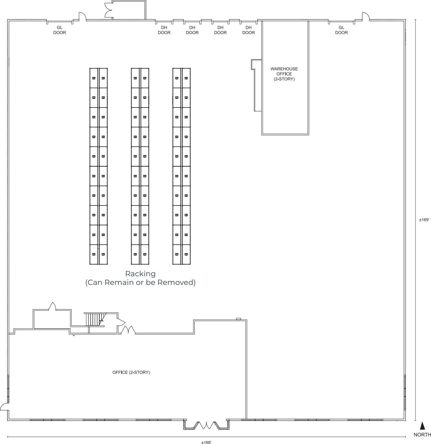 2811 Faber St, Union City, CA for lease Floor Plan- Image 1 of 1