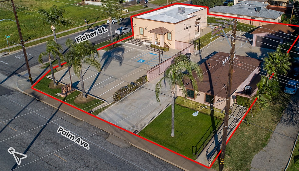 7035 Palm Ave, Highland, CA for lease - Aerial - Image 3 of 20