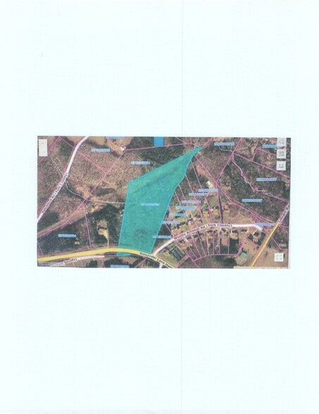 000-394 W Alexander Love Hwy, York, SC à vendre - Plan cadastral - Image 1 de 4