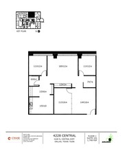 4228 N Central Expy, Dallas, TX à louer Plan d  tage- Image 1 de 1