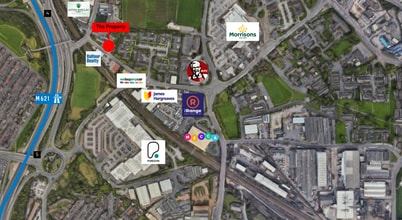 Church St, Leeds, WYK - Aérien  Vue de la carte