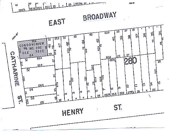 17-23 E Broadway, New York, NY à vendre - Plan cadastral - Image 2 de 15