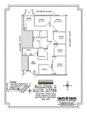 27650-27652 Franklin Rd, Southfield, MI à louer Plan d  tage- Image 1 de 1