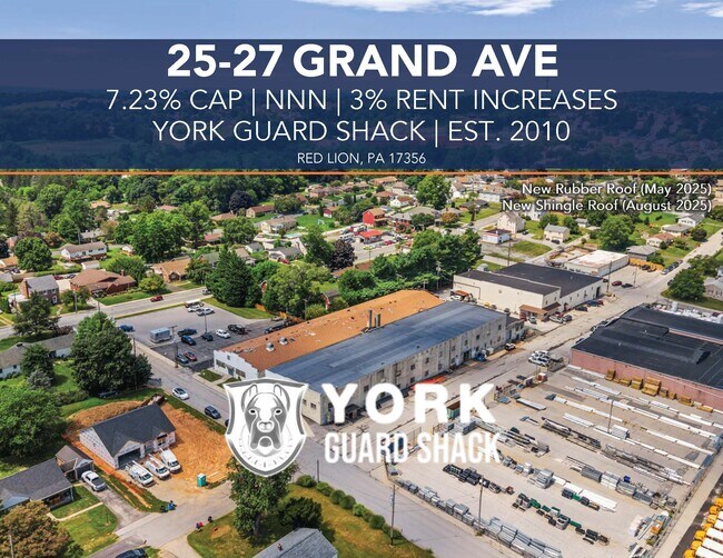 Plus de détails pour 25 Grand Ave, Red Lion, PA - Industriel à vendre