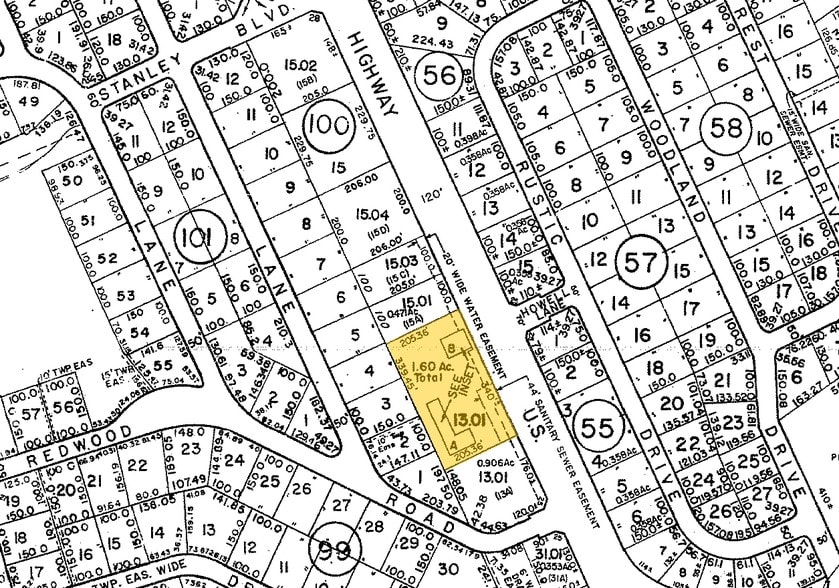 3500-3550 Us Highway 9, Howell, NJ for lease - Plat Map - Image 2 of 5