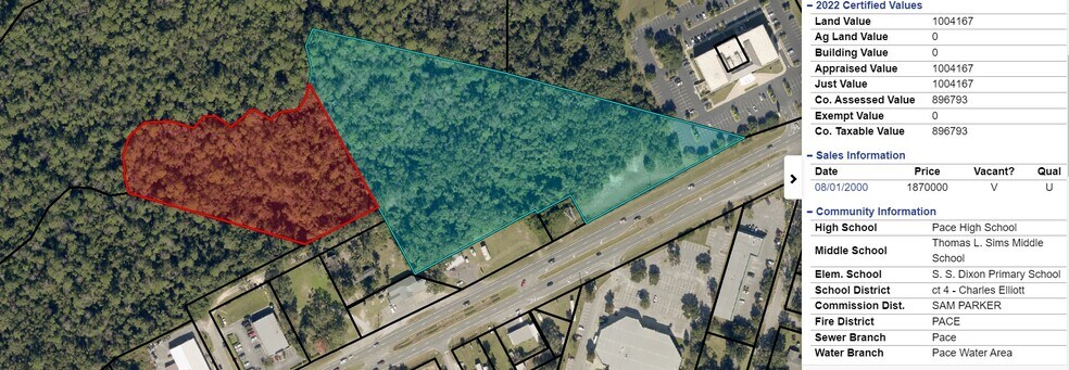 US Highway 90, Pace, FL à vendre - Aérien - Image 2 de 3