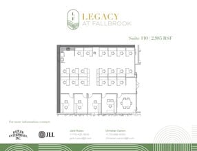 10720 W Sam Houston Pky N, Houston, TX à louer Plan d’étage- Image 1 de 1