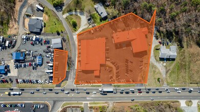 1426 S Miami Blvd, Durham, NC - Aerial  map view